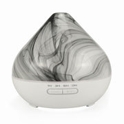 400ml Volcano Shape Humidifier Glass Aromatherapy Machine Automatic Alcohol Sprayer, Plug Specification:AU Plug(White)