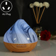 400ml Volcano Shape Humidifier Glass Aromatherapy Machine Automatic Alcohol Sprayer, Plug Specification:AU Plug(Khaki) - free shipping - PMC TechLife - Order now!