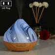 400ml Volcano Shape Humidifier Glass Aromatherapy Machine Automatic Alcohol Sprayer, Plug Specification:US Plug(Khaki) - free shipping - PMC TechLife - Order now!