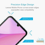 50 PCS 0.26mm 9H 2.5D Tempered Glass Film For Blackview Oscal C20