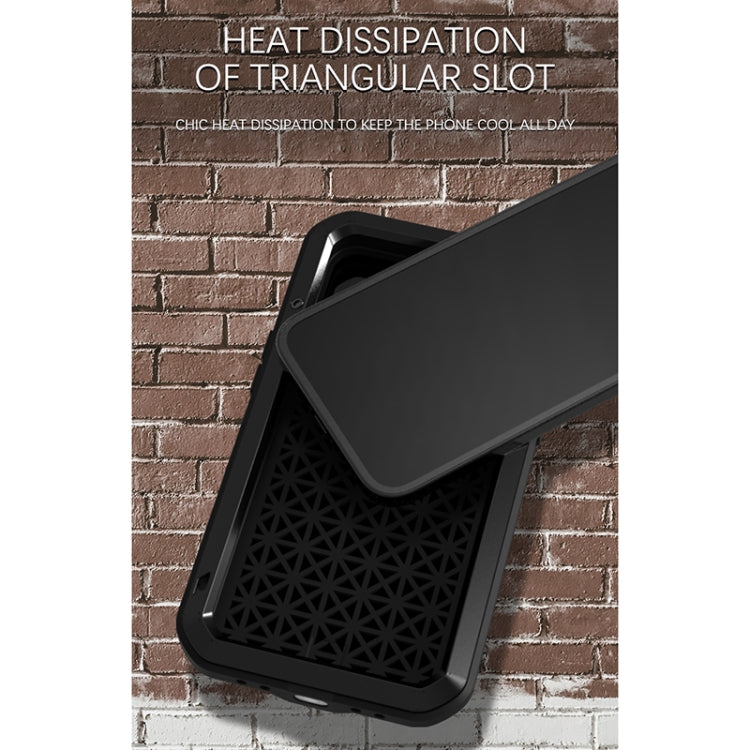 For iPhone 13 mini LOVE MEI Metal Shockproof Life Waterproof Dustproof Protective Phone Case (White) - iPhone 13 mini Cases by LOVE MEI | Online Shopping South Africa | PMC TechLife | Buy Now Pay Later Mobicred