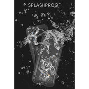For Samsung Galaxy S21 FE LOVE MEI Metal Shockproof Water-resistant Dustproof Protective Phone Case with Glass(Yellow)