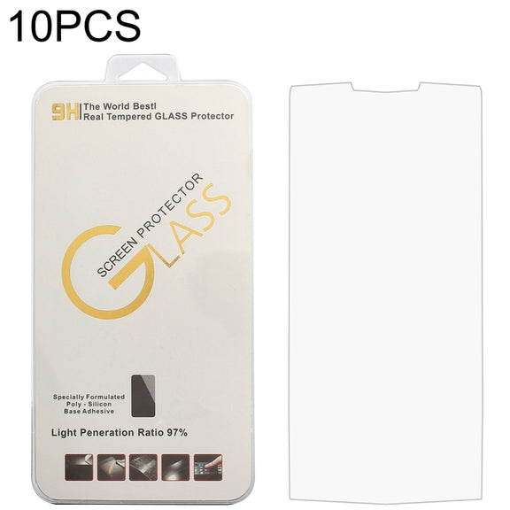 10 PCS 0.26mm 9H 2.5D Tempered Glass Film For Doogee N100