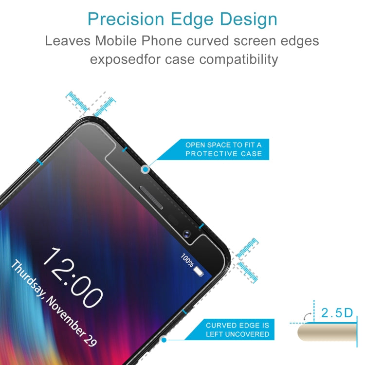 50 PCS 0.26mm 9H 2.5D Tempered Glass Film For Doogee X100 - For Doogee by PMC TechLife | Online Shopping South Africa | PMC TechLife | Buy Now Pay Later Mobicred