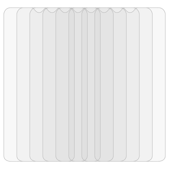 10 PCS 0.26mm 9H 2.5D Tempered Glass Film For Doogee Y8C