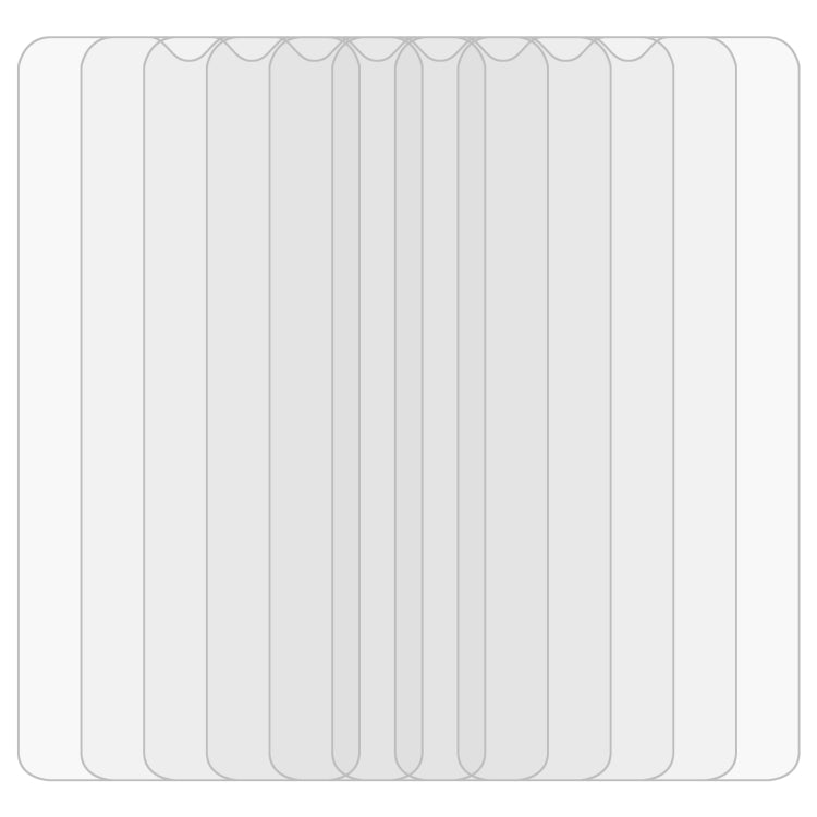50 PCS 0.26mm 9H 2.5D Tempered Glass Film For Doogee Y8C