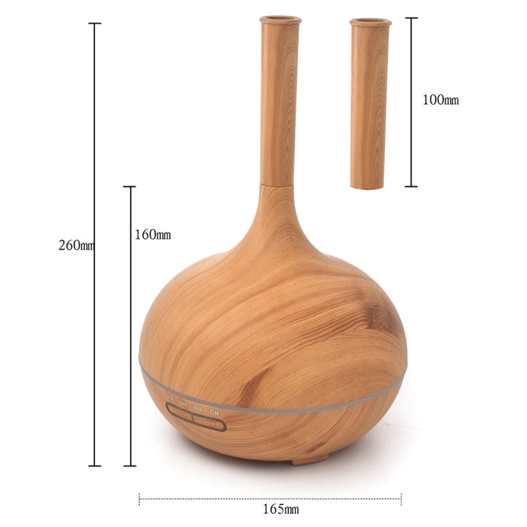 Creative Fragrance Machine Pointed Mouth Humidifier Automatic Alcohol Sprayer with Colorful LED Light, Plug Specification:AU Plug(Light Brown) - free shipping - PMC TechLife - Order now!