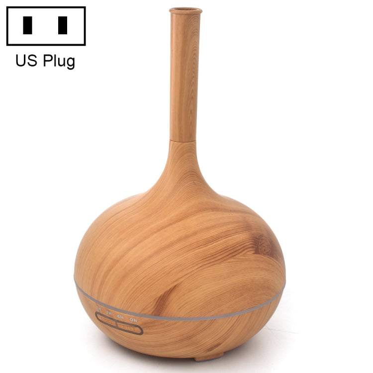 Creative Fragrance Machine Pointed Mouth Humidifier Automatic Alcohol Sprayer with Colorful LED Light, Plug Specification:US Plug(Light Brown) - free shipping - PMC TechLife - Order now!