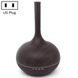 Creative Fragrance Machine Pointed Mouth Humidifier Automatic Alcohol Sprayer with Colorful LED Light, Plug Specification:US Plug(Dark Brown) - free shipping - PMC TechLife - Order now!