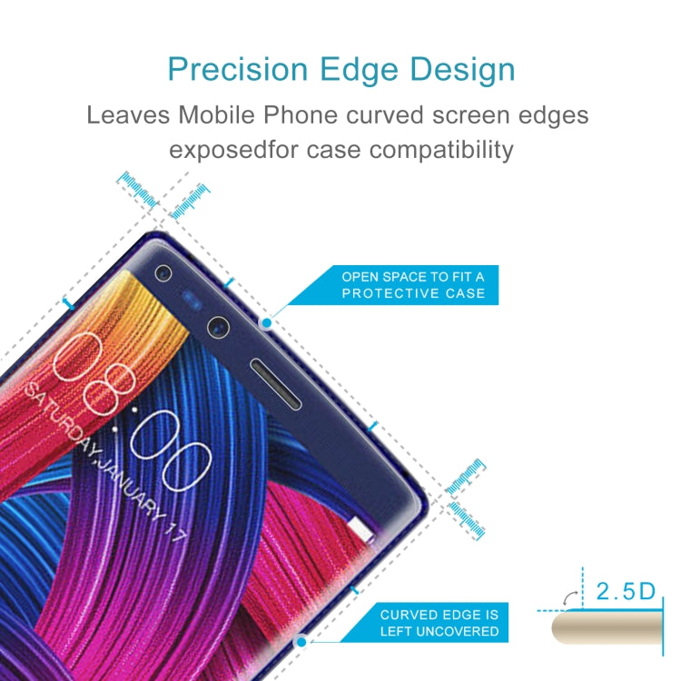 10 PCS 0.26mm 9H 2.5D Tempered Glass Film For Doogee MIX 2 - For Doogee by PMC TechLife | Online Shopping South Africa | PMC TechLife | Buy Now Pay Later Mobicred