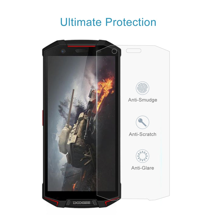 10 PCS 0.26mm 9H 2.5D Tempered Glass Film For Doogee S70 Lite