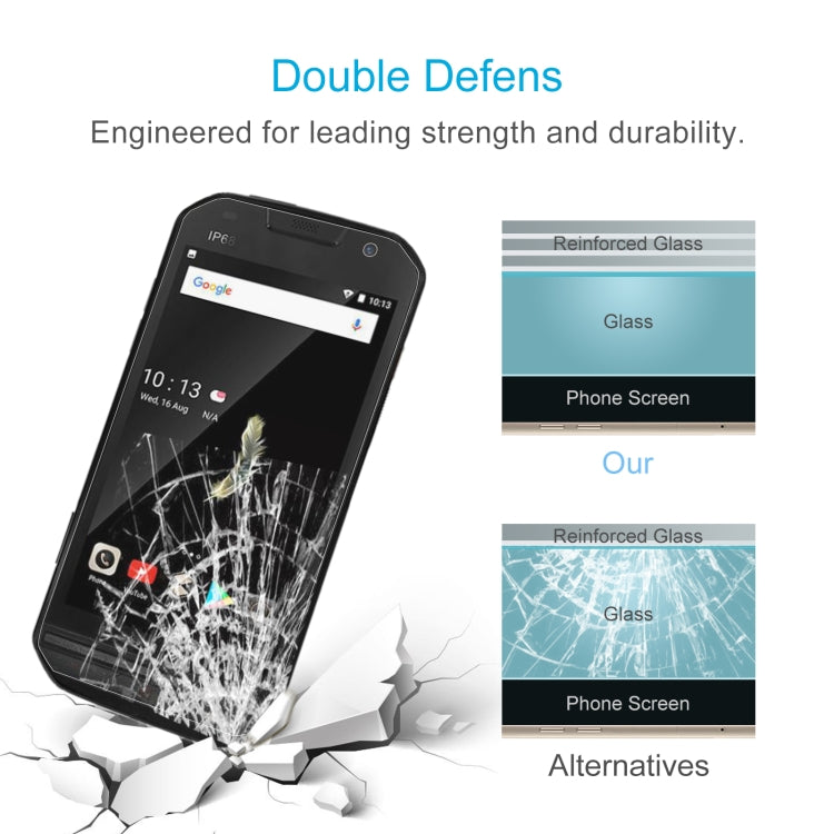 50 PCS 0.26mm 9H 2.5D Tempered Glass Film For Doogee S30 - free shipping - PMC TechLife - Order now!