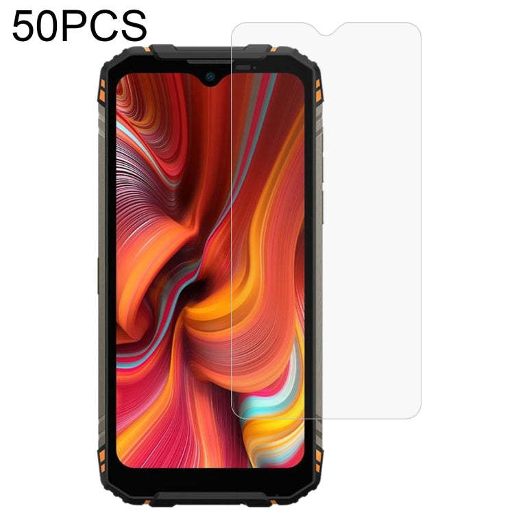 50 PCS 0.26mm 9H 2.5D Tempered Glass Film For Doogee S96 Pro - For Doogee by PMC TechLife | Online Shopping South Africa | PMC TechLife | Buy Now Pay Later Mobicred