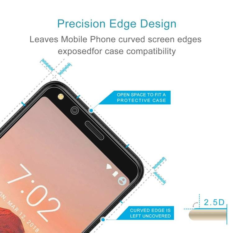50 PCS 0.26mm 9H 2.5D Tempered Glass Film For Doogee X53 - For Doogee by PMC TechLife | Online Shopping South Africa | PMC TechLife | Buy Now Pay Later Mobicred