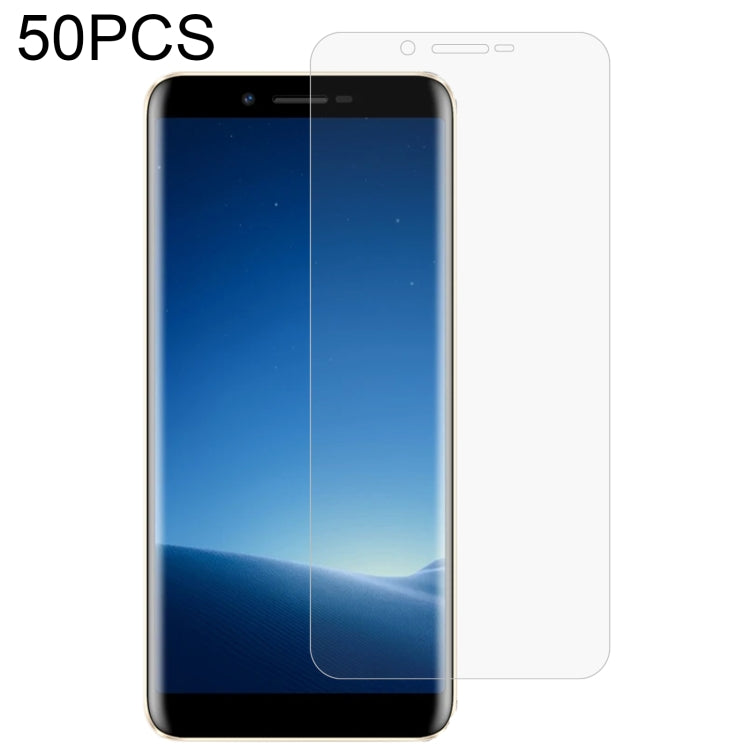 50 PCS 0.26mm 9H 2.5D Tempered Glass Film For Doogee X60L - For Doogee by PMC TechLife | Online Shopping South Africa | PMC TechLife | Buy Now Pay Later Mobicred