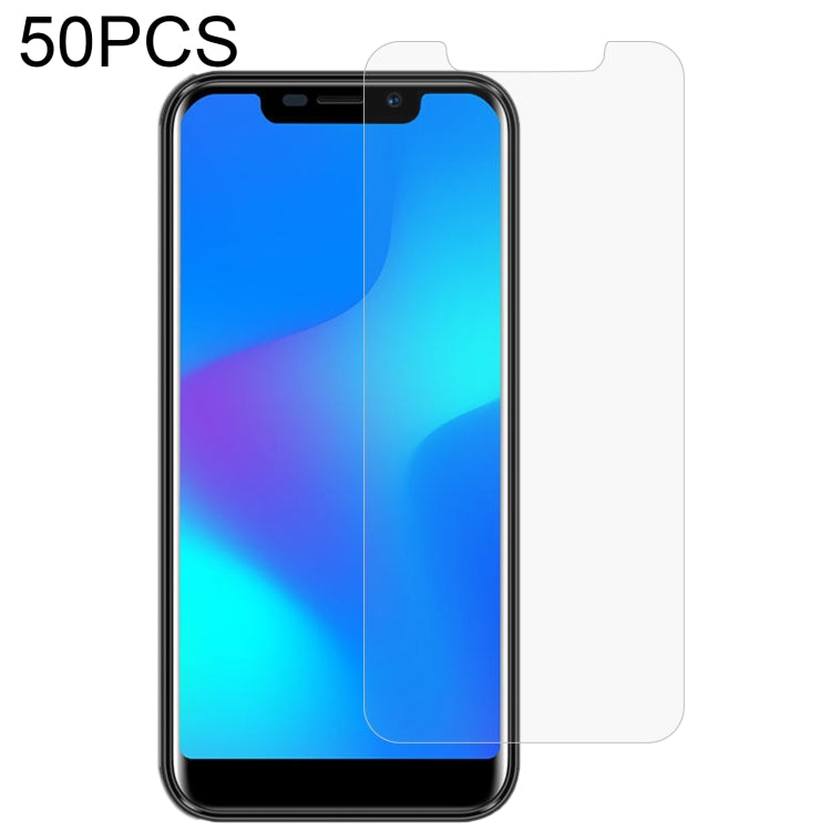 50 PCS 0.26mm 9H 2.5D Tempered Glass Film For Doogee X70 - For Doogee by PMC TechLife | Online Shopping South Africa | PMC TechLife | Buy Now Pay Later Mobicred