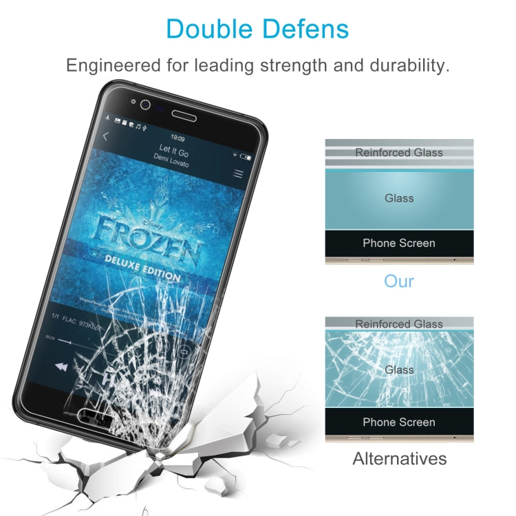 10 PCS 0.26mm 9H 2.5D Tempered Glass Film For Blackview P6000