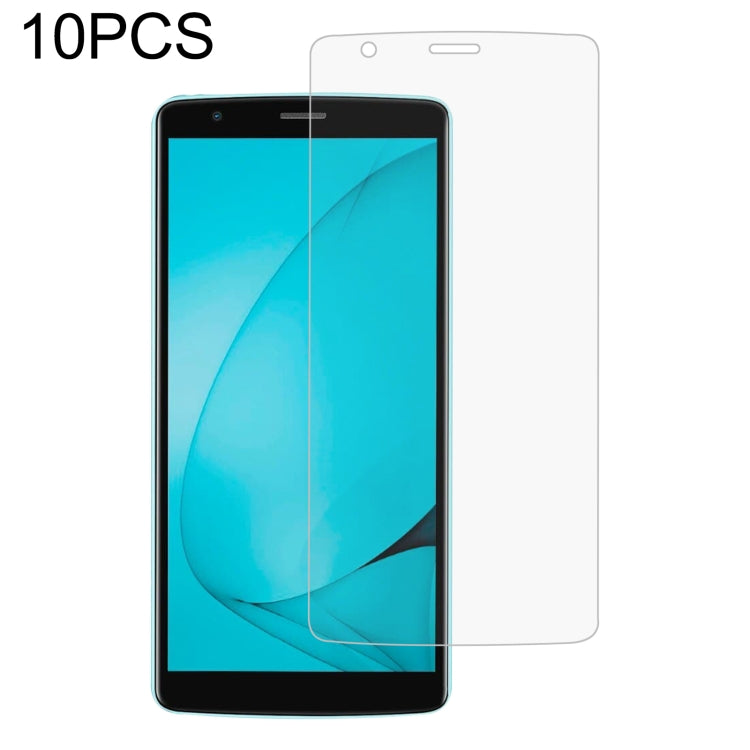 10 PCS 0.26mm 9H 2.5D Tempered Glass Film For Blackview A20 - For Blackview by PMC TechLife | Online Shopping South Africa | PMC TechLife