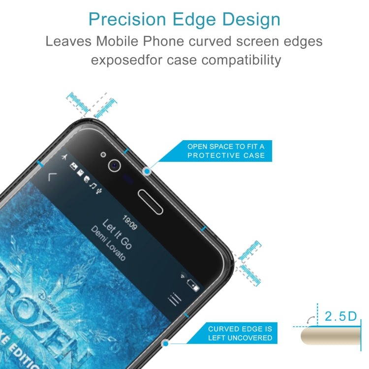 50 PCS 0.26mm 9H 2.5D Tempered Glass Film For Blackview P6000 - For Blackview by PMC TechLife | Online Shopping South Africa | PMC TechLife