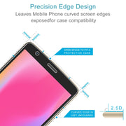 50 PCS 0.26mm 9H 2.5D Tempered Glass Film For Blackview A20 Pro