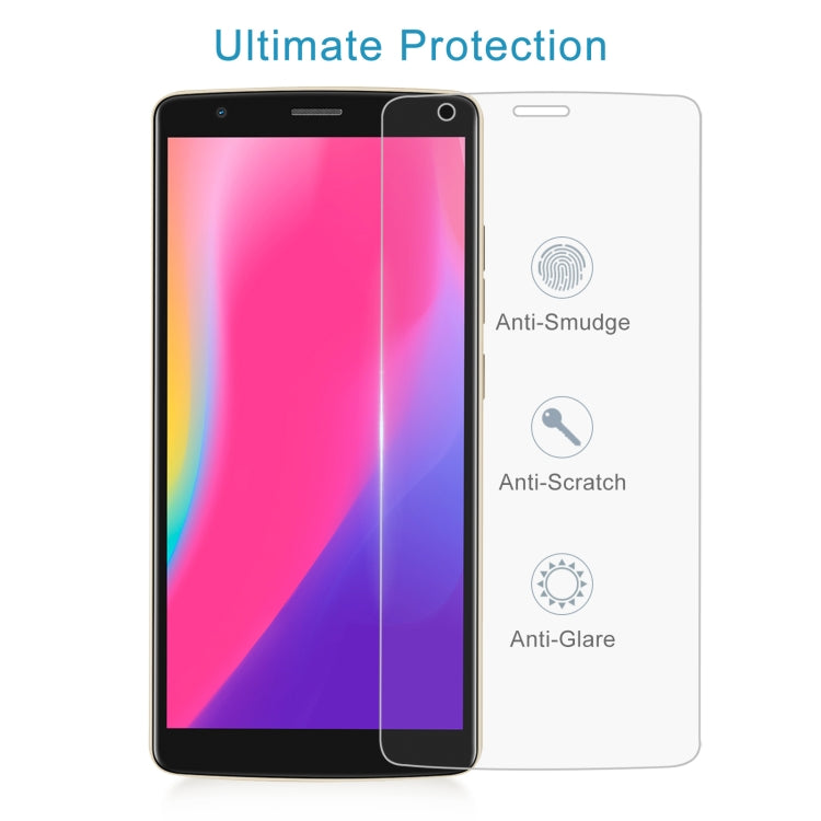 50 PCS 0.26mm 9H 2.5D Tempered Glass Film For Blackview A20 Pro - For Blackview by PMC TechLife | Online Shopping South Africa | PMC TechLife