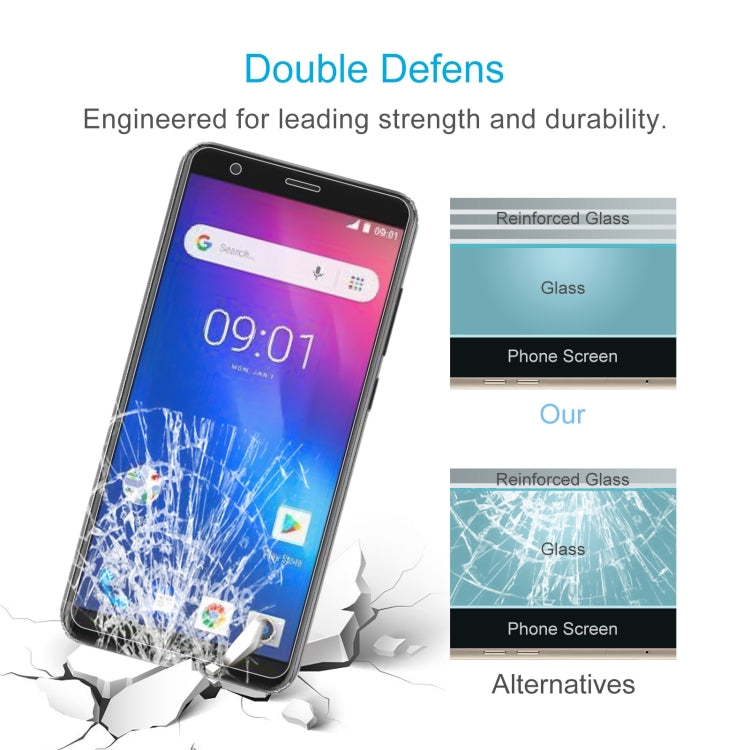 50 PCS 0.26mm 9H 2.5D Tempered Glass Film For Ulefone S1 - Ulefone Tempered Glass by PMC Jewellery | Online Shopping South Africa | PMC Jewellery | Buy Now Pay Later Mobicred