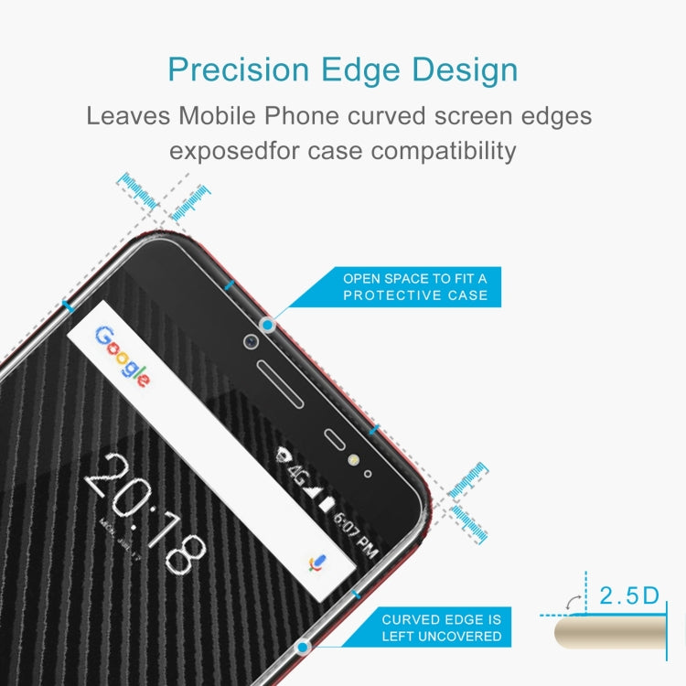 50 PCS 0.26mm 9H 2.5D Tempered Glass Film For Ulefone T1 - Ulefone Tempered Glass by PMC Jewellery | Online Shopping South Africa | PMC Jewellery | Buy Now Pay Later Mobicred