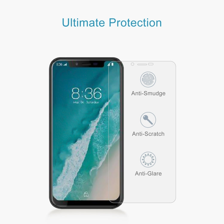 50 PCS 0.26mm 9H 2.5D Tempered Glass Film For Ulefone X - Ulefone Tempered Glass by PMC Jewellery | Online Shopping South Africa | PMC Jewellery | Buy Now Pay Later Mobicred