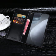 For Cubot X50 idewei Crocodile Texture Horizontal Flip Leather Case with Holder & Card Slots & Wallet(Dark Blue)