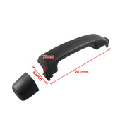 A6752-02 Car Frosted Outside Door Handle 69210-0C010 without Hole for Toyota Tundra 2007-2020