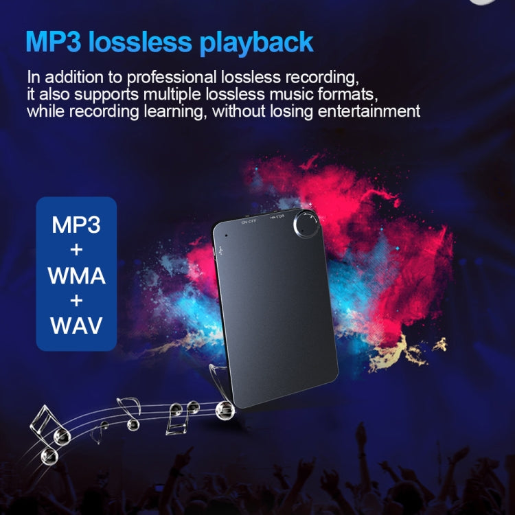 K2 Portable Ultra-thin Card Voice Recorder, Capacity:32GB(Black) - Other Style by PMC TechLife | Online Shopping South Africa | PMC TechLife | Buy Now Pay Later Mobicred