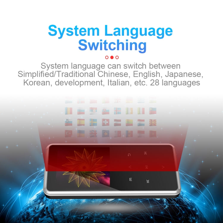 M12 Multifunctional Portable Bluetooth Player, Capacity:8GB(Silver) - MP4 Player by PMC TechLife | Online Shopping South Africa | PMC TechLife | Buy Now Pay Later Mobicred