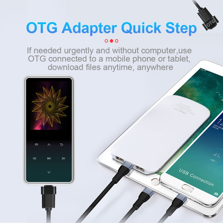 M12 Multifunctional Portable Bluetooth Player, Capacity:8GB(Silver) - MP4 Player by PMC TechLife | Online Shopping South Africa | PMC TechLife | Buy Now Pay Later Mobicred