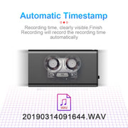 Q1 Intelligent HD Noise Reduction Voice Control Recorder, Capacity:32GB(Black)
