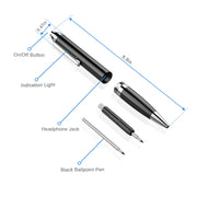Q90 Intelligent HD Digital Noise Reduction Recording Pen, Capacity:4GB(Black)
