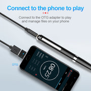 Q96 Intelligent HD Digital Noise Reduction Recording Pen, Capacity:64GB(Black)