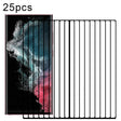 For Samsung Galaxy S22 Ultra 5G 25pcs Full Glue 3D Curved Edge Screen Tempered Glass Film(Black) - free shipping - PMC TechLife - Order now!