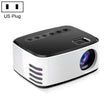 T20 320x240 400 Lumens Portable Home Theater LED HD Digital Projector, Same Screen Version, US Plug(Black White) - LED Projector by PMC TechLife | Online Shopping South Africa | PMC TechLife | Buy Now Pay Later Mobicred