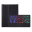 A08-AS Ultra-thin Backlight Bluetooth Keyboard Leather Case with Touchpad For Samsung Galaxy Tab A8 2021 SM-X205 / SM-X200(Black) - Samsung Keyboard by PMC TechLife | Online Shopping South Africa | PMC TechLife