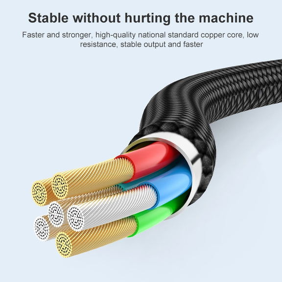 A6 PD 20W USB-C / Type-C to 8 Pin Elbow Data Cable for iPhone, iPad, Length:1m(Grey)