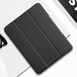 For iPad 10.2 Mutural Horizontal Flip PC + TPU + PU Leather Case with Holder & Pen Slot(Black) - free shipping - PMC TechLife - Order now!
