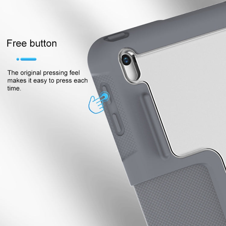 For iPad Pro 10.5 Mutural Horizontal Flip PC + TPU + PU Leather Case with Holder & Pen Slot(Blue) - free shipping - PMC TechLife - Order now!