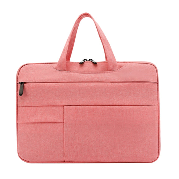 POFOKO C510 Water-resistant Oxford Cloth Laptop Handbag For 15.4-16 inch Laptops(Pink)