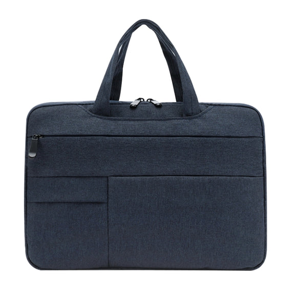 POFOKO C510 Water-resistant Oxford Cloth Laptop Handbag For 15.4-16 inch Laptops(Navy Blue)