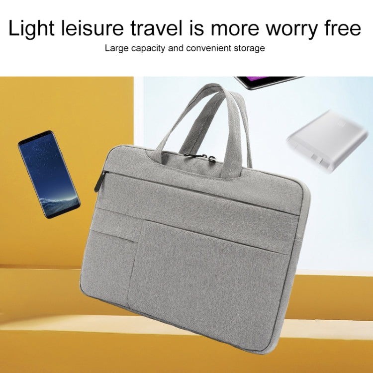 C510 Waterproof Oxford Cloth Laptop Handbag For 15.4-16 inch Laptops(Black) - free shipping - PMC Jewellery - Order now!