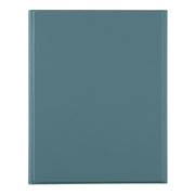 A102B-A Lambskin Texture Square Keycap Bluetooth Keyboard Leather Case with Touch Control For iPad Pro 10.5 inch / 10.2 2021 & 2020 & 2019 / Air 3(Dark Green)