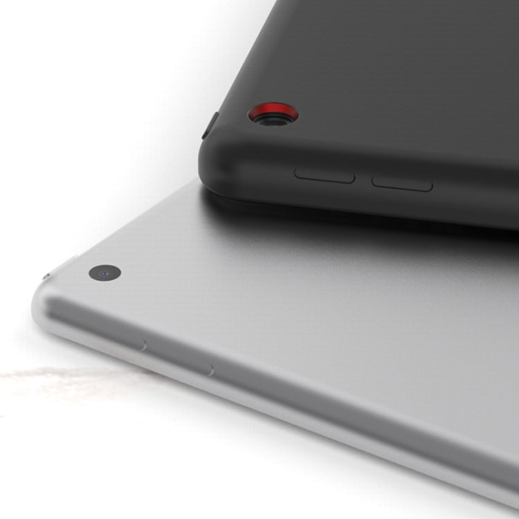 For iPad 10.2 2021 / 2020 / 2019 Mutural Silicone Microfiber Tablet Case(Light Blue) - free shipping - PMC TechLife - Order now!