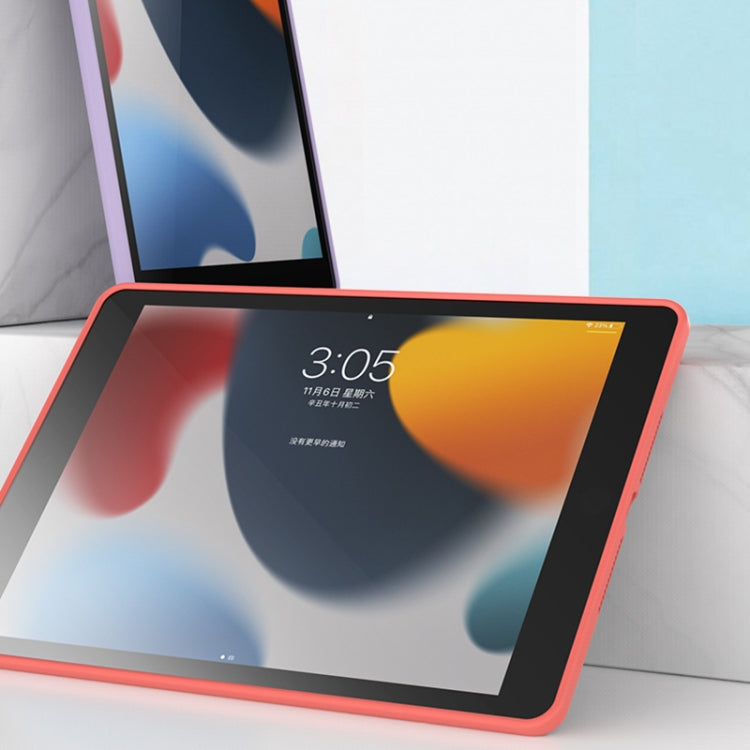 For iPad 10.2 2021 / 2020 / 2019 Mutural Silicone Microfiber Tablet Case(Midnight Blue) - free shipping - PMC TechLife - Order now!