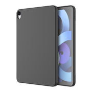 For iPad Air 11 2024 / Air 2022 /  Air 2020 10.9 Mutural Silicone Microfiber Tablet Case(Black)