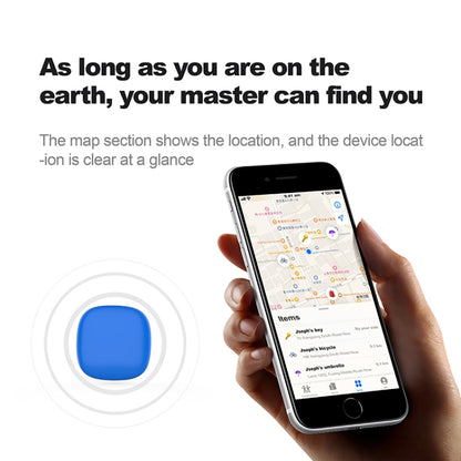 FindTag Metal Anti-lost Global Locator Tracker(White) - Anti-lost Alarm by PMC Jewellery | Online Shopping South Africa | PMC Jewellery | Buy Now Pay Later Mobicred